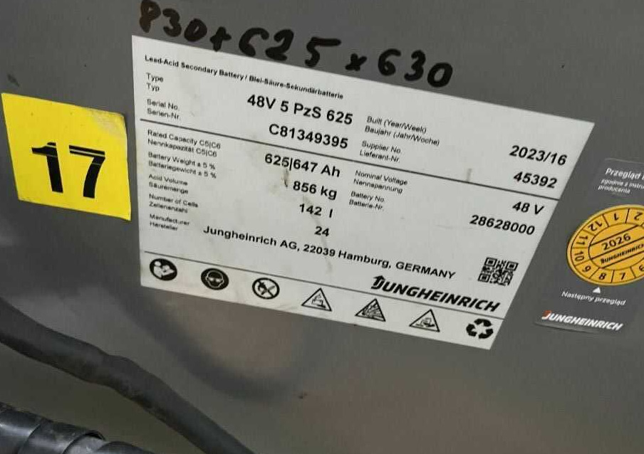 Jungheinrich EFG216k - Electric forklift: picture 5 Jungheinrich EFG216k - Electric forklift: picture 5