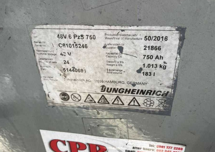 Jungheinrich EFG320 - Electric forklift: picture 5 Jungheinrich EFG320 - Electric forklift: picture 5