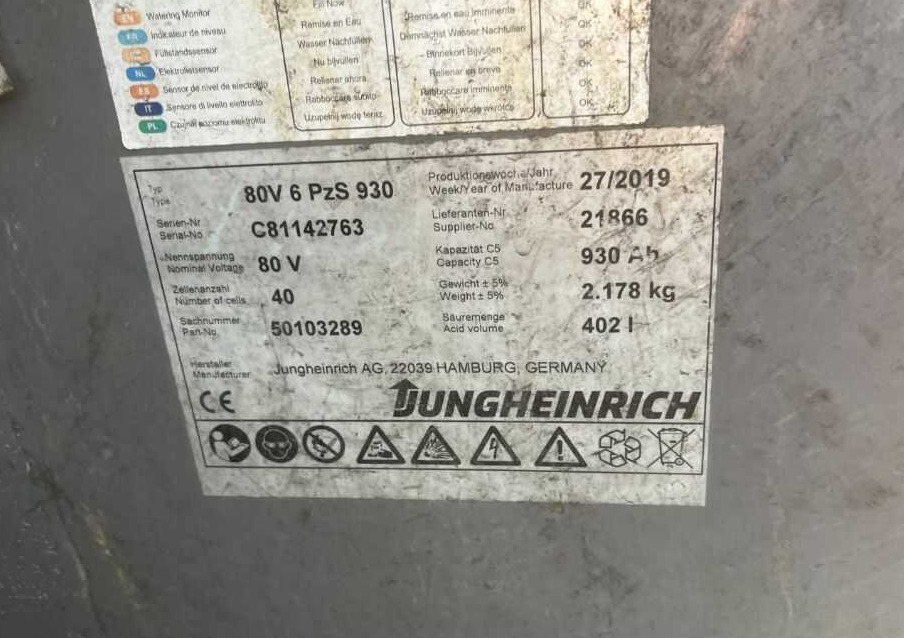 Jungheinrich EFG550 - Electric forklift: picture 4 Jungheinrich EFG550 - Electric forklift: picture 4