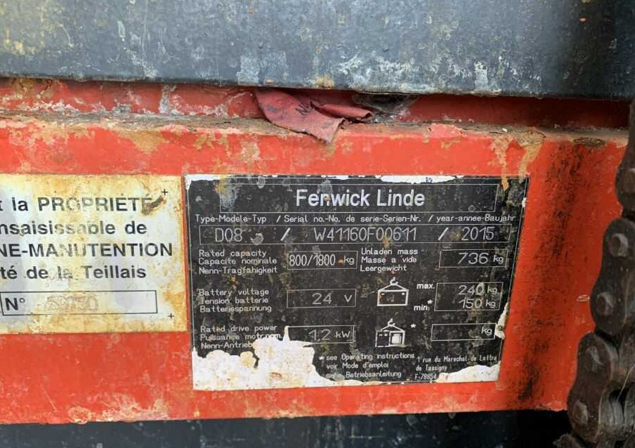 Linde D08 - Pallet truck: picture 4 Linde D08 - Pallet truck: picture 4