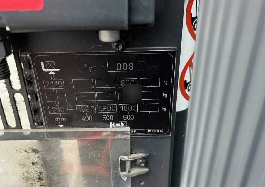 Linde D08 - Stacker: picture 5 Linde D08 - Stacker: picture 5