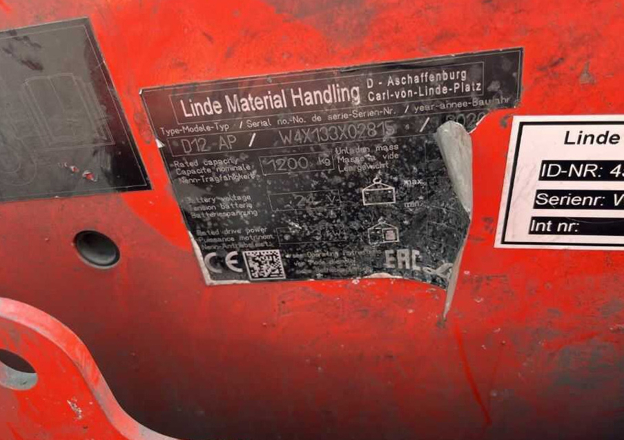 Linde D12AP - Stacker: picture 4 Linde D12AP - Stacker: picture 4