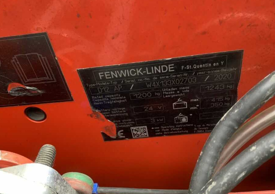 Linde D12AP - Stacker: picture 4 Linde D12AP - Stacker: picture 4