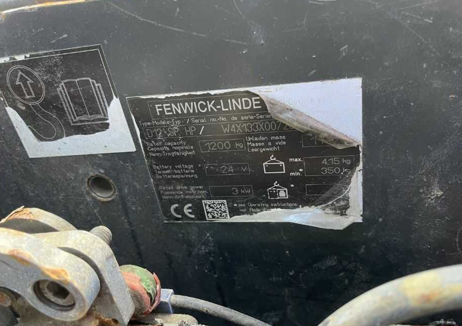 Linde D12PHSP - Stacker: picture 4 Linde D12PHSP - Stacker: picture 4