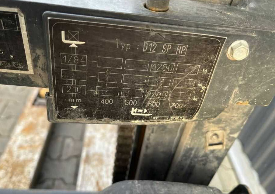 Leasing of  Linde D12SP Linde D12SP: picture 6