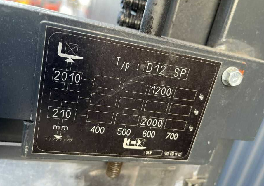 Linde D12SP - Stacker: picture 1 Linde D12SP - Stacker: picture 1