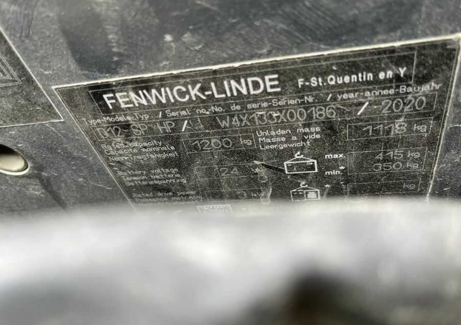 Linde D12SPHP - Stacker: picture 4 Linde D12SPHP - Stacker: picture 4