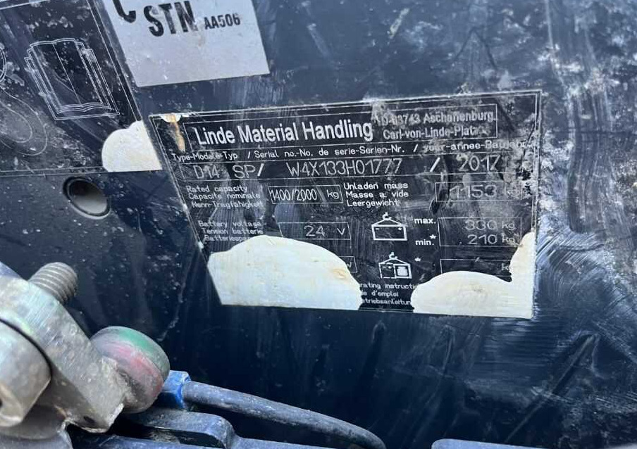 Linde D14SP - Stacker: picture 4 Linde D14SP - Stacker: picture 4