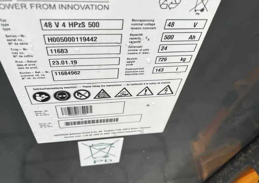 Electric forklift Linde E14-02: picture 8 Electric forklift Linde E14-02: picture 8