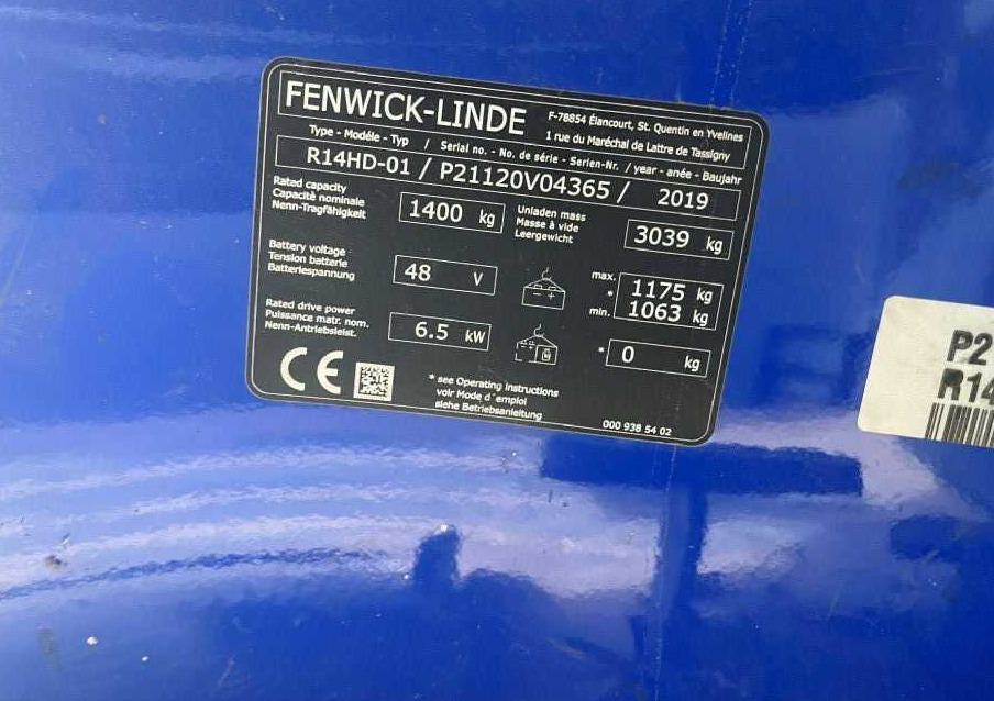 Linde R14HD-01 - Reach truck: picture 4 Linde R14HD-01 - Reach truck: picture 4