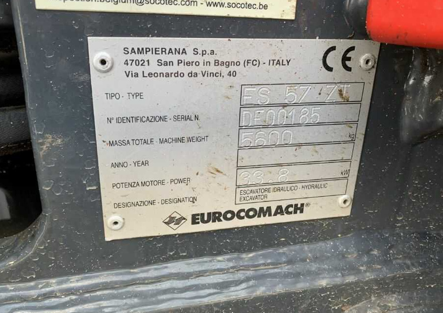 Mini excavator [div] ES57ZT: picture 9