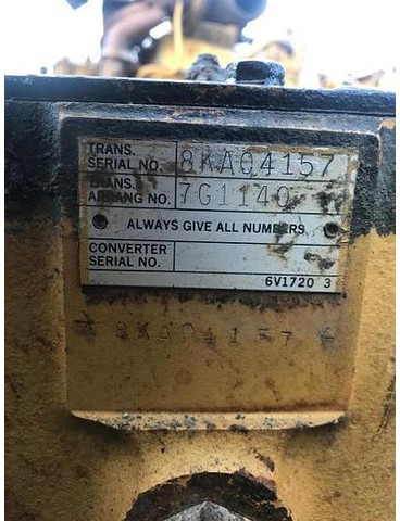 Caterpillar 101-2121 ADMISSION AIR 763 - Transmission for Construction machinery: picture 2 Caterpillar 101-2121 ADMISSION AIR 763 - Transmission for Construction machinery: picture 2