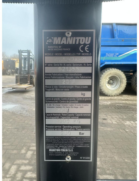 New Attachment Manitou werkbak - Nieuw: picture 12