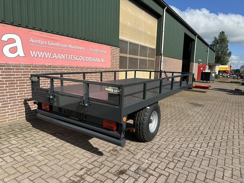Bakkenwagen voor achter een kraan/shovel - Dropside/ Flatbed trailer: picture 3 Bakkenwagen voor achter een kraan/shovel - Dropside/ Flatbed trailer: picture 3