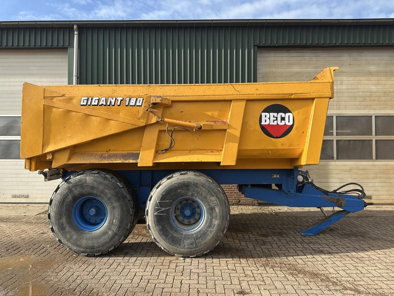 Beco Gigant 180 - Tipper trailer: picture 1 Beco Gigant 180 - Tipper trailer: picture 1