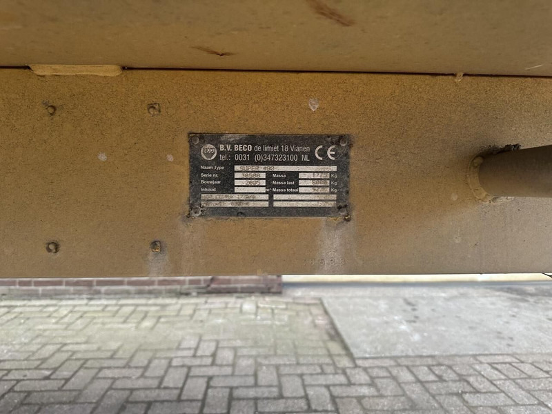 Dropside/ Flatbed trailer Onbekend: picture 8