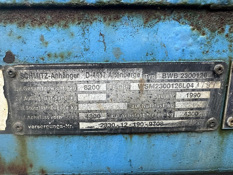 Dropside/ Flatbed trailer Onbekend: picture 9 Dropside/ Flatbed trailer Onbekend: picture 9