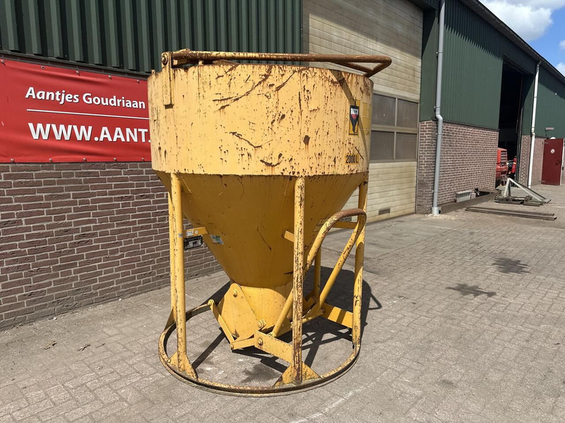 Betonstortkubel staand rond onderlosser - Gebruikt - Bucket for Construction machinery: picture 3 Betonstortkubel staand rond onderlosser - Gebruikt - Bucket for Construction machinery: picture 3
