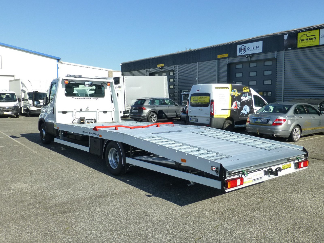 Tow truck Iveco DAILY 70C21 Festplateau Alu Premium Automatik: picture 6