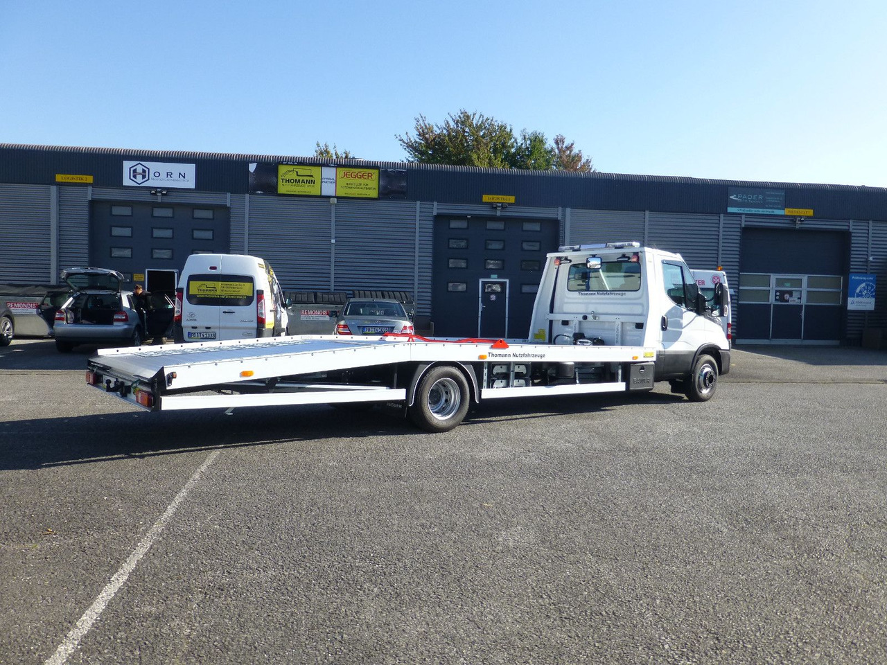 Tow truck Iveco DAILY 70C21 Festplateau Alu Premium Automatik: picture 7