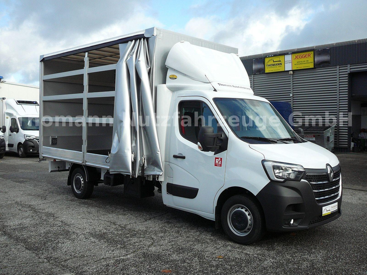 Renault Master by Trucks Pritsche Plane Vollalu Renault Master by Trucks Pritsche Plane Vollalu - Curtain side van: picture 1 Renault Master by Trucks Pritsche Plane Vollalu Renault Master by Trucks Pritsche Plane Vollalu - Curtain side van: picture 1