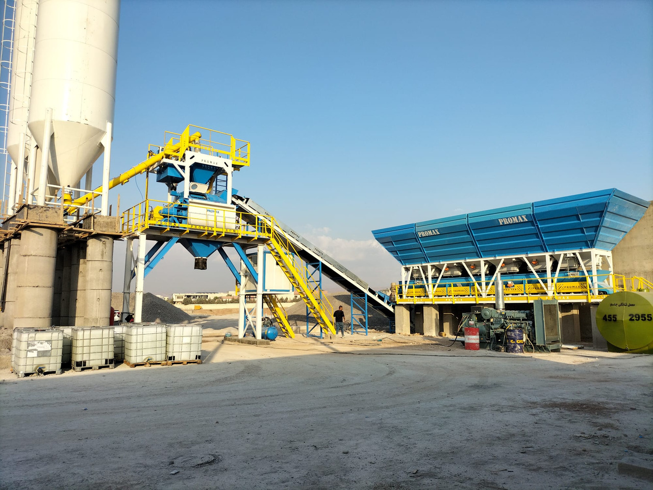 COMPACT CONCRETE BATCHING PLANT C120-TWN L (120m3/h) - Concrete plant: picture 5 COMPACT CONCRETE BATCHING PLANT C120-TWN L (120m3/h) - Concrete plant: picture 5