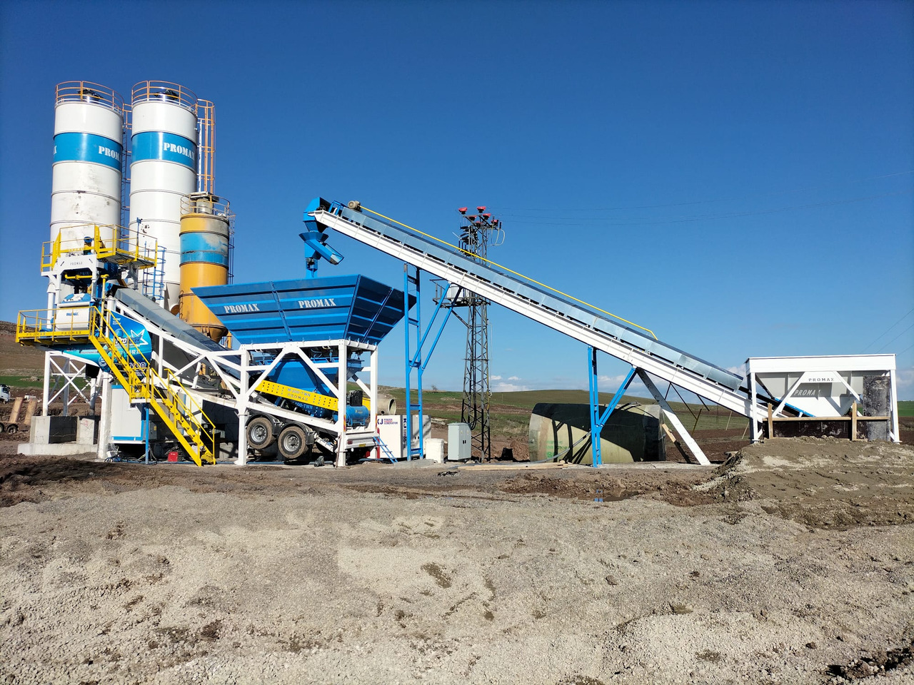 New Concrete plant PROMAX MOBILE CONCRETE BATCHING PLANT M100-TWN (100m3/h): picture 9