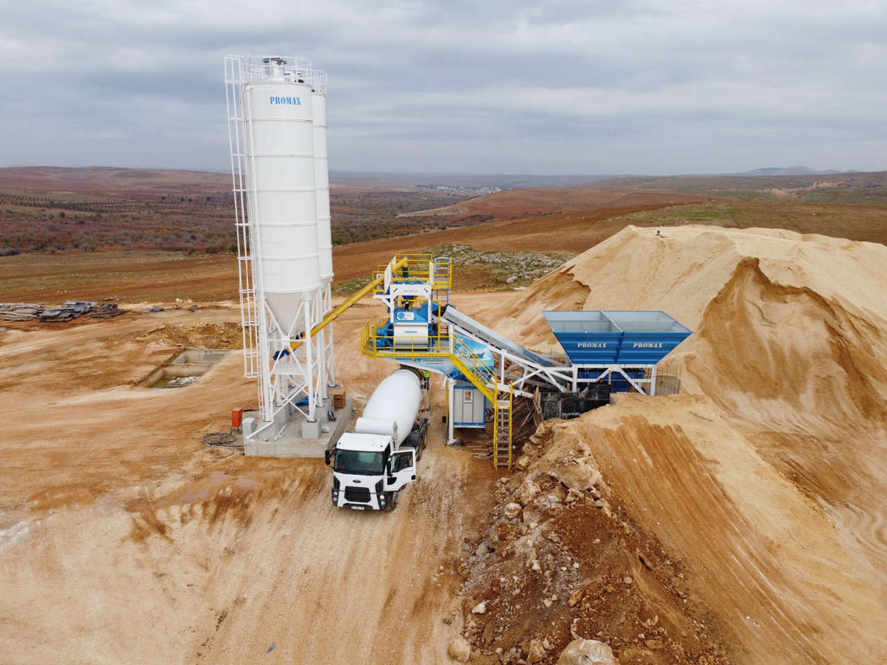 New Concrete plant PROMAX MOBILE CONCRETE BATCHING PLANT M100-TWN (100m3/h): picture 12