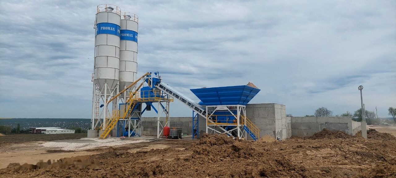 Promax Compact Concrete Batching Plant PROMAX C60-SNG PLUS (60m³/h) - Concrete plant: picture 1 Promax Compact Concrete Batching Plant PROMAX C60-SNG PLUS (60m³/h) - Concrete plant: picture 1