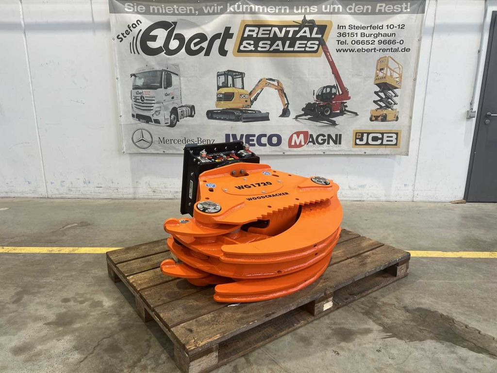 Westtech Woodgripper WG 1720 / RTW28 Rotator NEU - Attachment for Construction machinery: picture 1 Westtech Woodgripper WG 1720 / RTW28 Rotator NEU - Attachment for Construction machinery: picture 1
