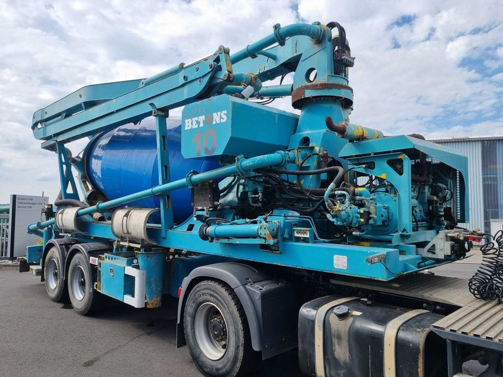 Concrete mixer semi-trailer De Buf Beton-Mischer 9m³/Sermac 24m Betonpumpe De Buf Beton-Mischer 9m³/Sermac 24m Betonpumpe: picture 8
