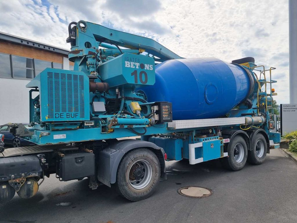 Concrete mixer semi-trailer De Buf Beton-Mischer 9m³/Sermac 24m Betonpumpe De Buf Beton-Mischer 9m³/Sermac 24m Betonpumpe: picture 7