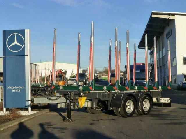 Ebert KHZA 18 Tandem-Kurzholz-Anhänger NEU - Logging trailer: picture 2 Ebert KHZA 18 Tandem-Kurzholz-Anhänger NEU - Logging trailer: picture 2