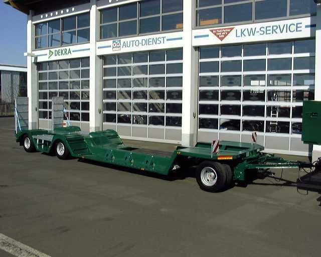 Ebert TL 30 ST Spezialtieflader - Low loader trailer: picture 1 Ebert TL 30 ST Spezialtieflader - Low loader trailer: picture 1