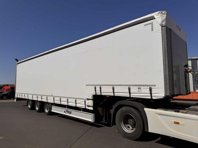 Fliegl SDS 350 Schiebeplane+Verdeck XL SAF 20.900Km - Low loader semi-trailer: picture 2 Fliegl SDS 350 Schiebeplane+Verdeck XL SAF 20.900Km - Low loader semi-trailer: picture 2