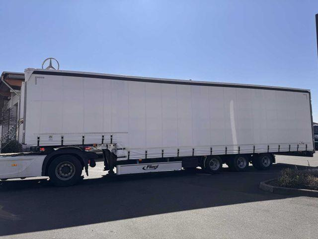 Fliegl SDS 350 Schiebeplane+Verdeck XL SAF 20.900Km - Low loader semi-trailer: picture 4 Fliegl SDS 350 Schiebeplane+Verdeck XL SAF 20.900Km - Low loader semi-trailer: picture 4