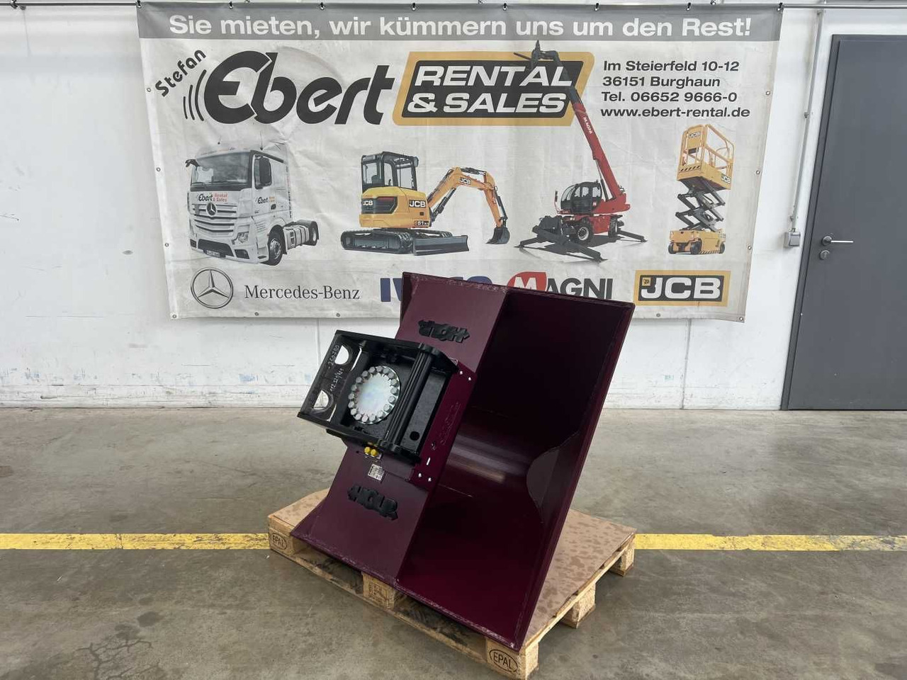 Holp VarioLöffel VL.112.421 / inkl. Drehantrieb - Bucket for Construction machinery: picture 1 Holp VarioLöffel VL.112.421 / inkl. Drehantrieb - Bucket for Construction machinery: picture 1