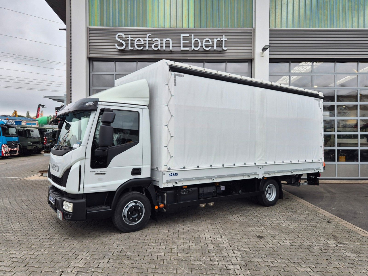 Iveco Eurocargo ML75E19/P LBW Spoiler Klima 3 Sitze - Curtain side van: picture 3 Iveco Eurocargo ML75E19/P LBW Spoiler Klima 3 Sitze - Curtain side van: picture 3