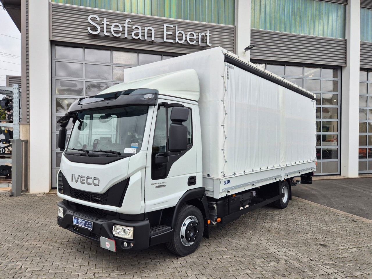 Iveco Eurocargo ML75E19/P LBW Spoiler Klima 3 Sitze - Curtain side van: picture 1 Iveco Eurocargo ML75E19/P LBW Spoiler Klima 3 Sitze - Curtain side van: picture 1