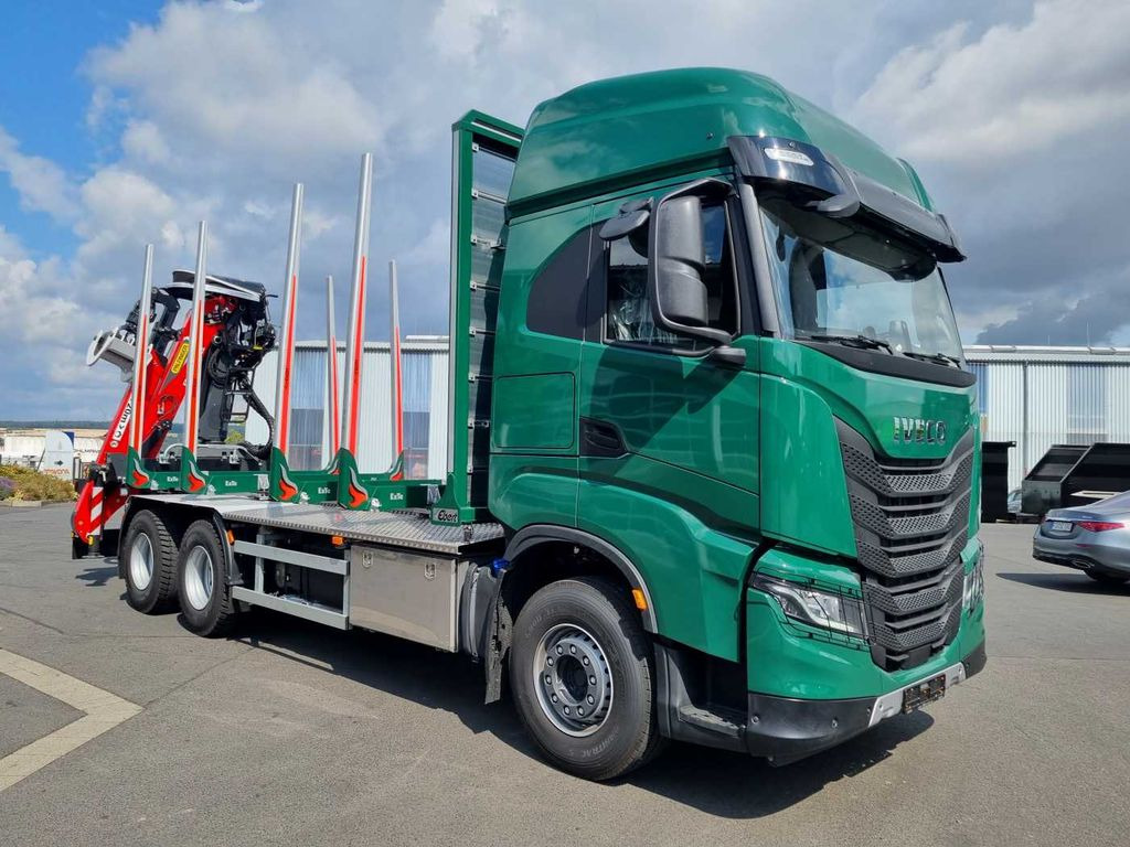 Iveco X-WAY AS300X57ZP ON+ 6x4 Palfinger Epsilon M12 Z - Logging truck, Crane truck: picture 2 Iveco X-WAY AS300X57ZP ON+ 6x4 Palfinger Epsilon M12 Z - Logging truck, Crane truck: picture 2
