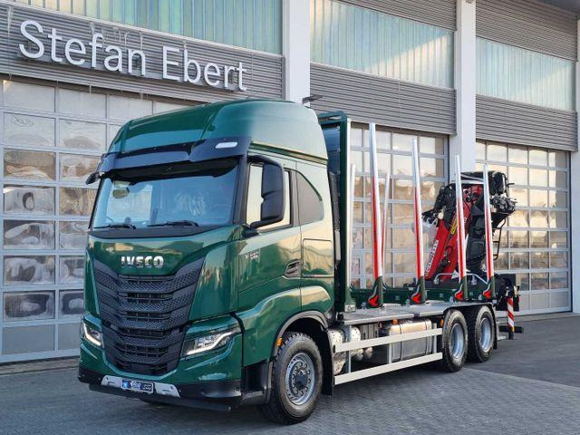 Iveco X-Way AS300X57 Z/P HR ON+ 6x4 (6x6 Hi Traction) - Logging truck: picture 3 Iveco X-Way AS300X57 Z/P HR ON+ 6x4 (6x6 Hi Traction) - Logging truck: picture 3