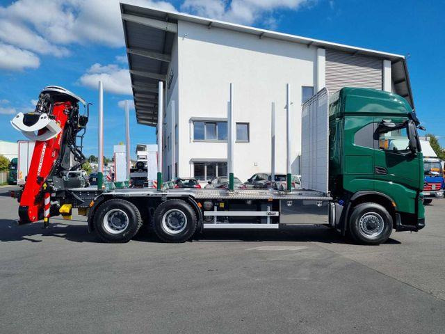 Iveco X-Way AS300X57 Z/P HR ON+ 6x4 (6x6 Hi Traction) - Logging truck: picture 5 Iveco X-Way AS300X57 Z/P HR ON+ 6x4 (6x6 Hi Traction) - Logging truck: picture 5