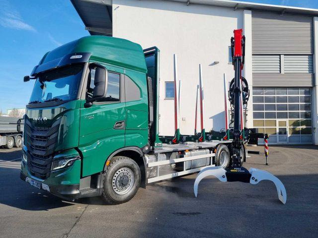 Iveco X-Way AS300X57 Z/P HR ON+ 6x4 (6x6 Hi Traction) - Logging truck: picture 1 Iveco X-Way AS300X57 Z/P HR ON+ 6x4 (6x6 Hi Traction) - Logging truck: picture 1