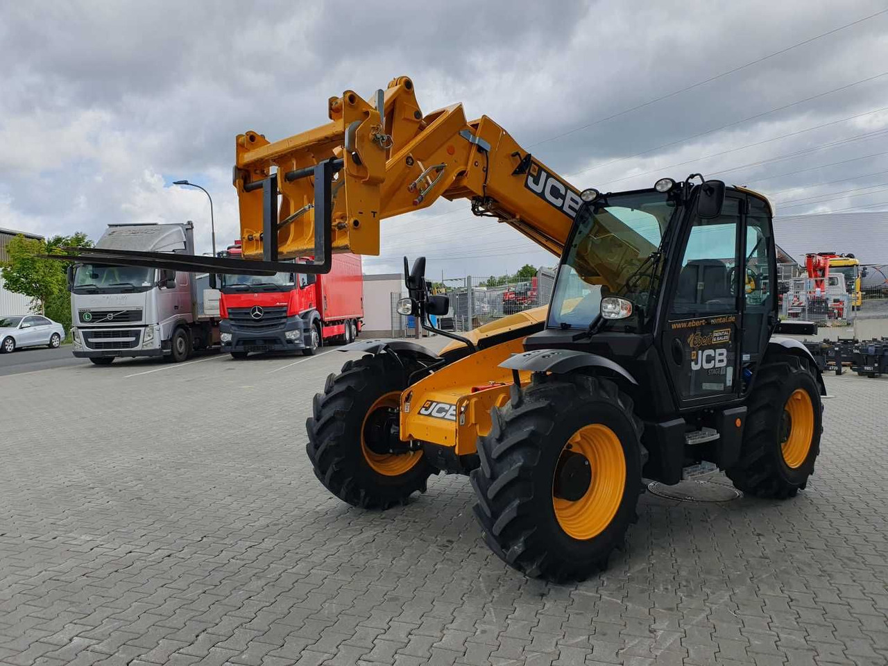 Telescopic handler JCB 541-70 / nur 438h / 2022 / 4.100kg / 7m / 109PS: picture 8