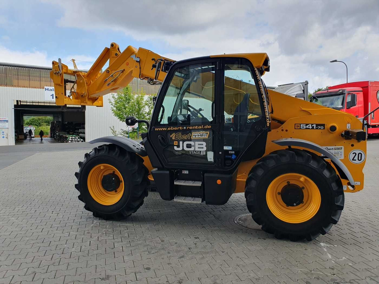 Telescopic handler JCB 541-70 / nur 438h / 2022 / 4.100kg / 7m / 109PS: picture 6