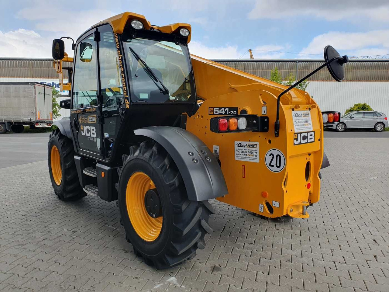 JCB 541-70 / nur 438h / 2022 / 4.100kg / 7m / 109PS - Telescopic handler: picture 5 JCB 541-70 / nur 438h / 2022 / 4.100kg / 7m / 109PS - Telescopic handler: picture 5