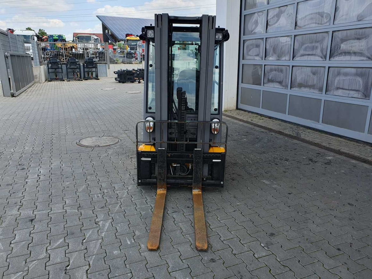 Electric forklift Jungheinrich EFG 215 / Triplex: 4.25m! / nur 3.439h! / 2022: picture 9