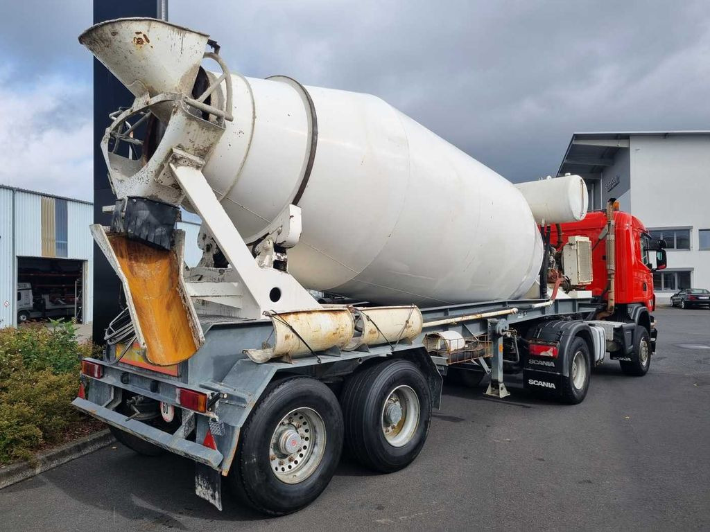 KWB P-382-STI Betonmischer Motor SAF-Achsen Lift - Concrete mixer semi-trailer: picture 1 KWB P-382-STI Betonmischer Motor SAF-Achsen Lift - Concrete mixer semi-trailer: picture 1