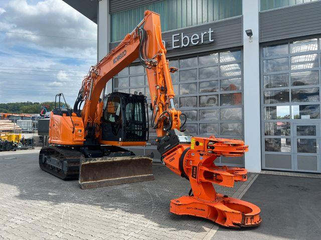 Kobelco ED160 BR-7 / 1.175h! / Woodcracker Löffelpaket - Crawler excavator: picture 3 Kobelco ED160 BR-7 / 1.175h! / Woodcracker Löffelpaket - Crawler excavator: picture 3