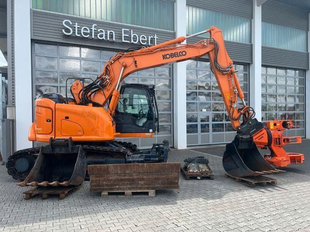 Kobelco ED160 BR-7 / 1.175h! / Woodcracker Löffelpaket - Crawler excavator: picture 1 Kobelco ED160 BR-7 / 1.175h! / Woodcracker Löffelpaket - Crawler excavator: picture 1
